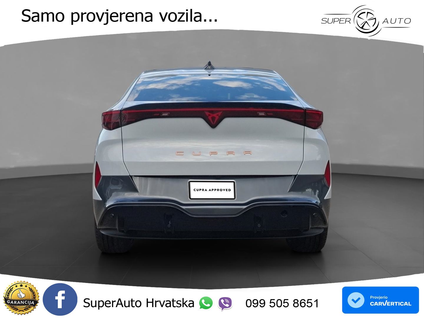 Cupra Tavascan 82 kWh (286 KS) LED+ACC