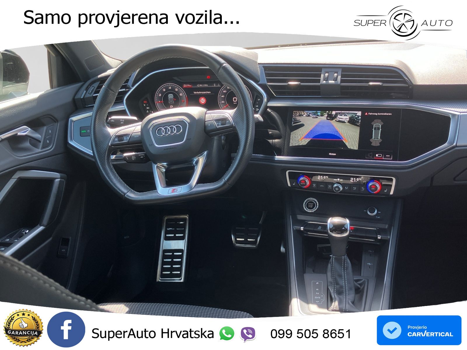 Audi Q3 35 TFSI (150 KS) S tronic S line LED+GR SJED+ACC