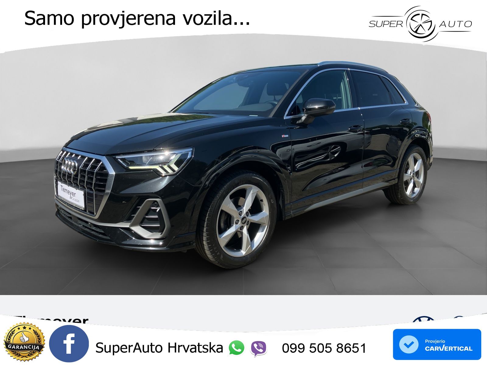 Audi Q3 35 TFSI (150 KS) S tronic S line LED+GR SJED+ACC