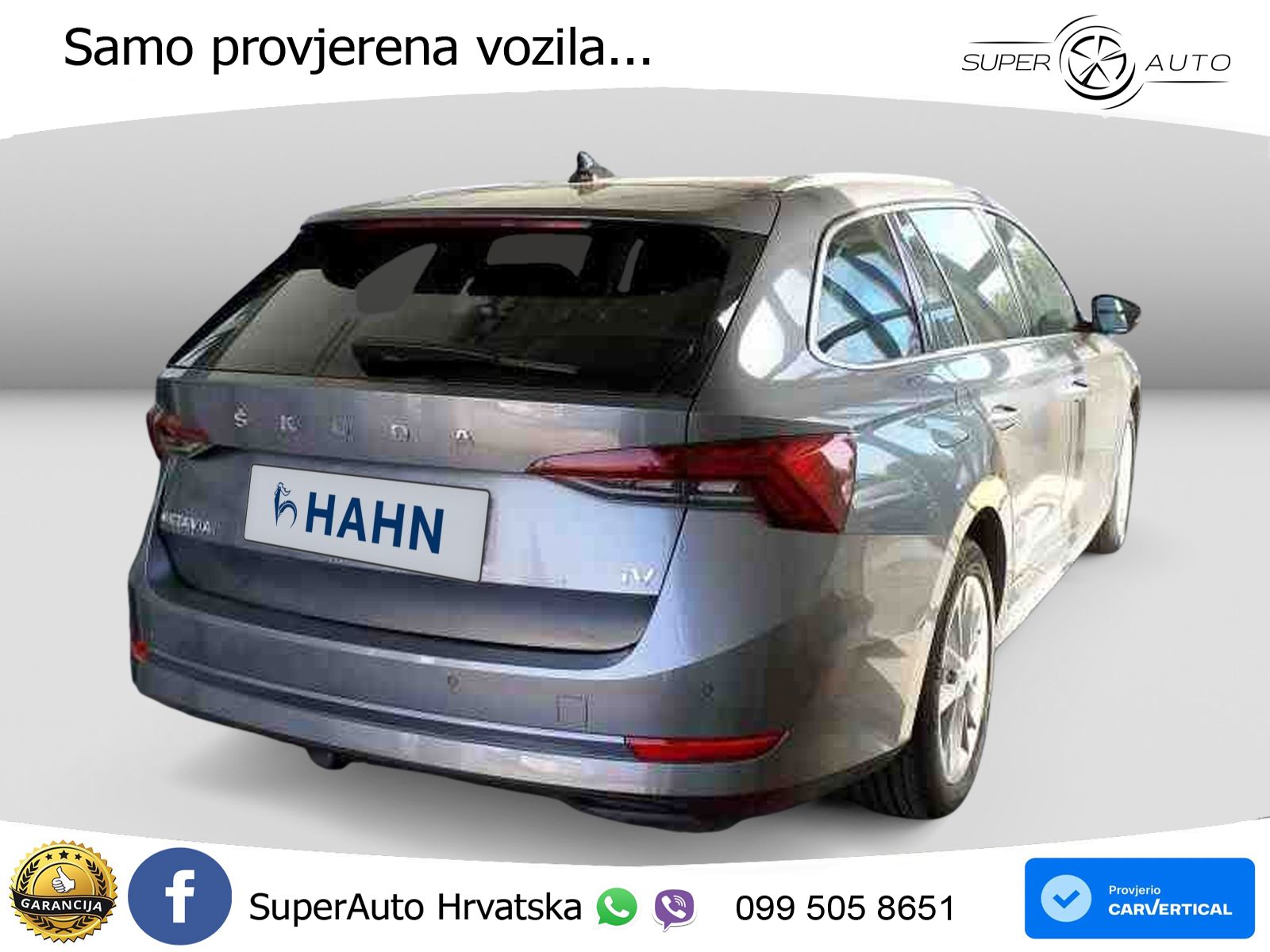 Škoda Octavia Combi iV 1.4 TSI (204 KS) DSG LED+GR SJED+ACC