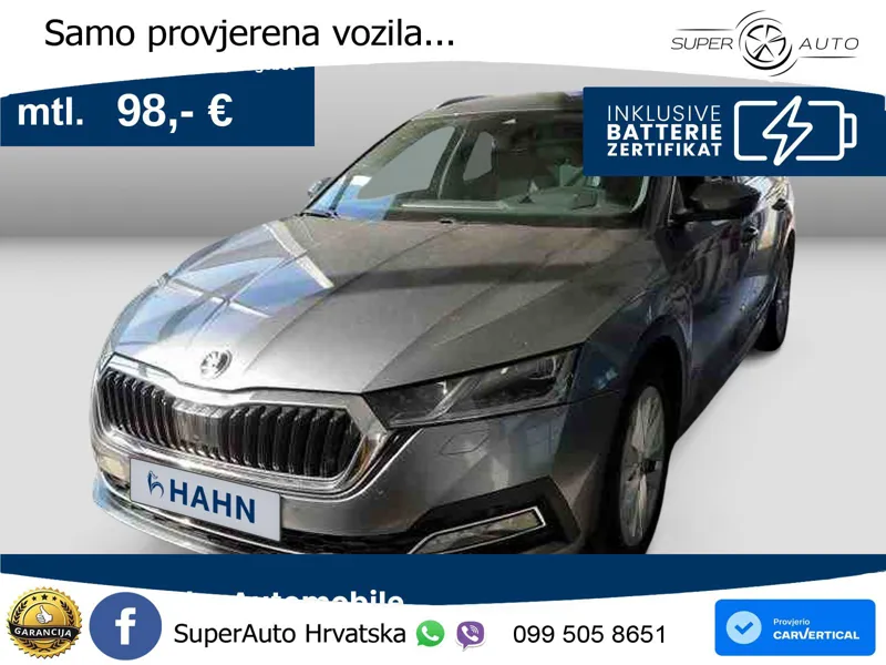 Škoda Octavia Combi iV 1.4 TSI (204 KS) DSG LED+GR SJED+ACC