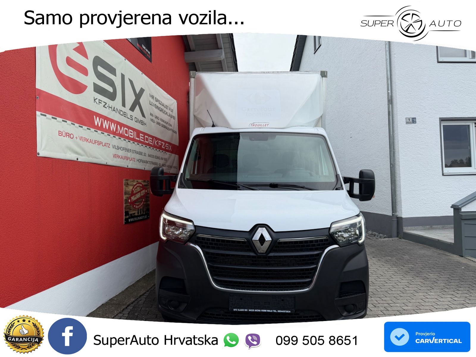 Renault Master Blue DCI 145-LBW -980 kg Nutzlast 145 KS