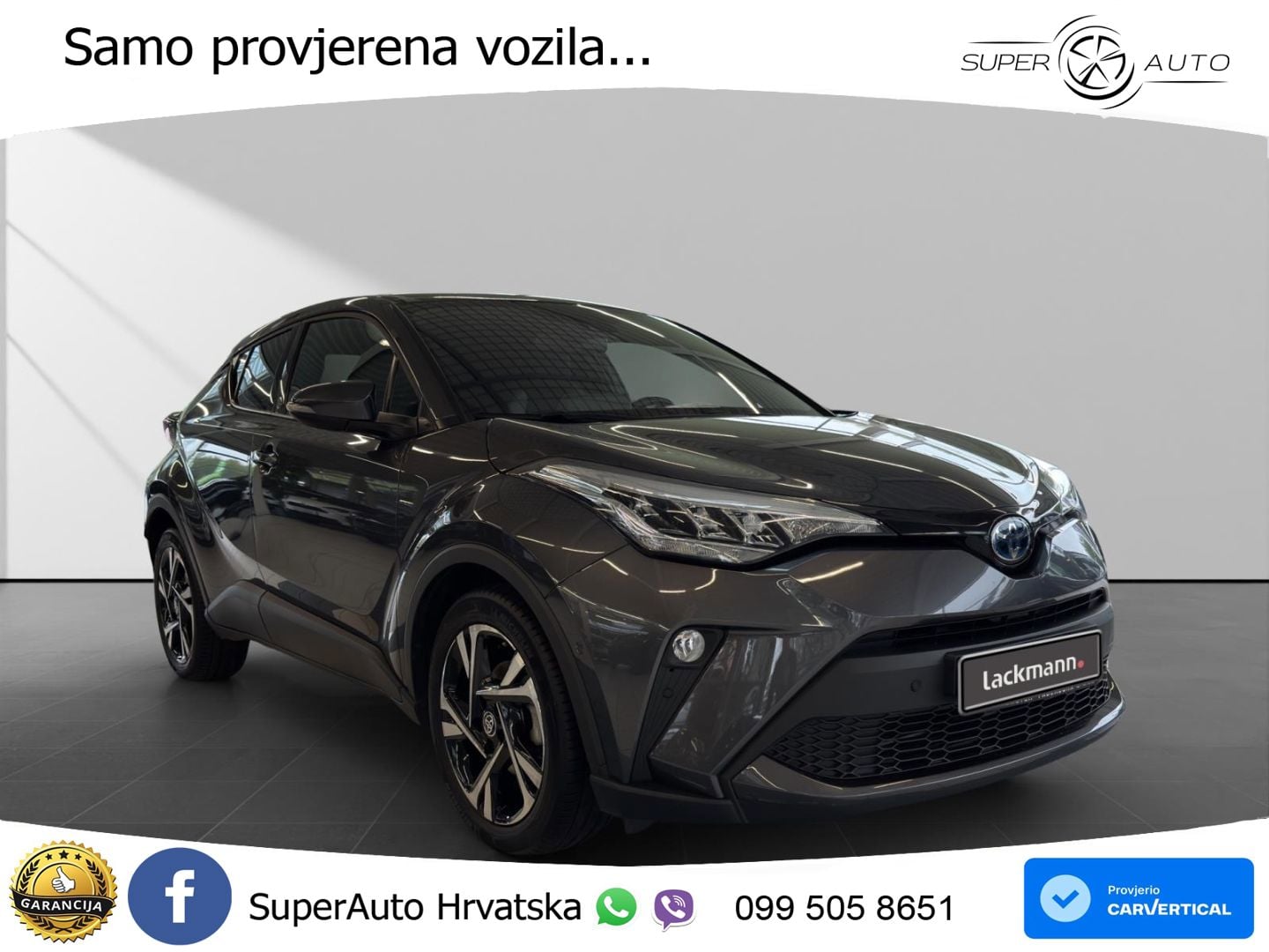 Toyota C-HR 1.8 (122 KS) Hybrid e-CVT Team D LED+GR SJED+ACC