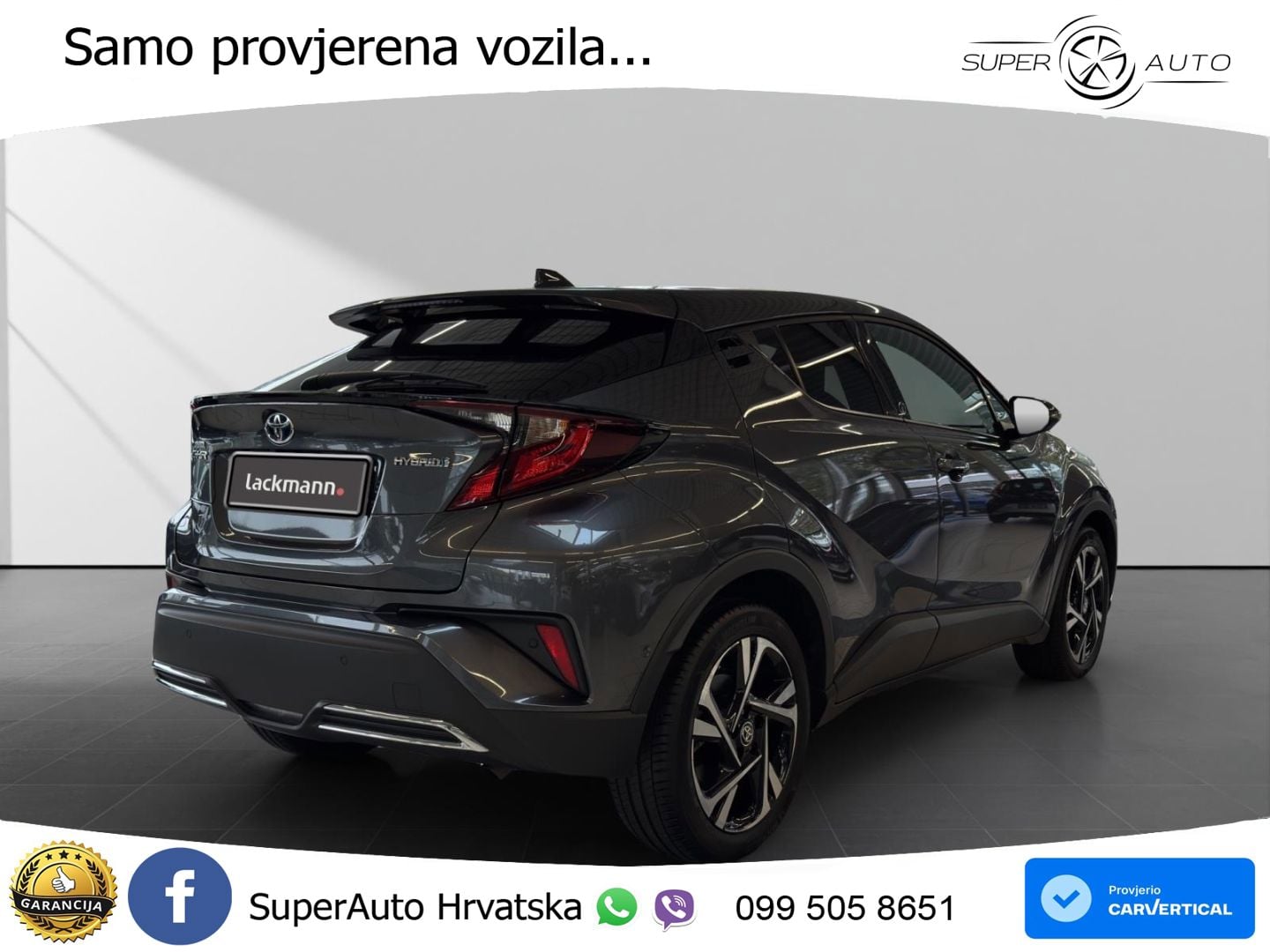 Toyota C-HR 1.8 (122 KS) Hybrid e-CVT Team D LED+GR SJED+ACC