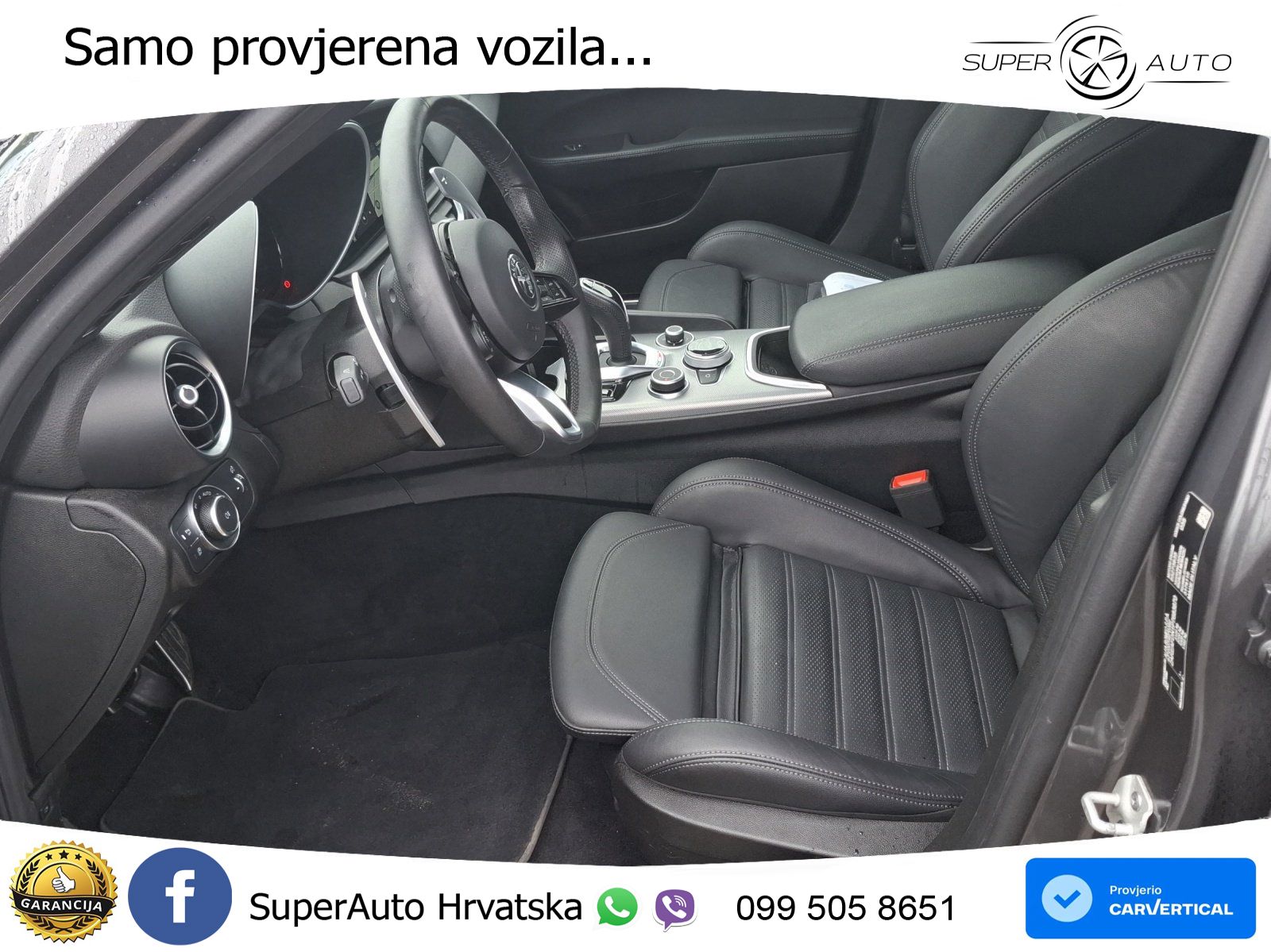 Alfa Romeo Giulia 2.0 Turbo (280 KS) AWD Automatic LED+GR SJED+ACC
