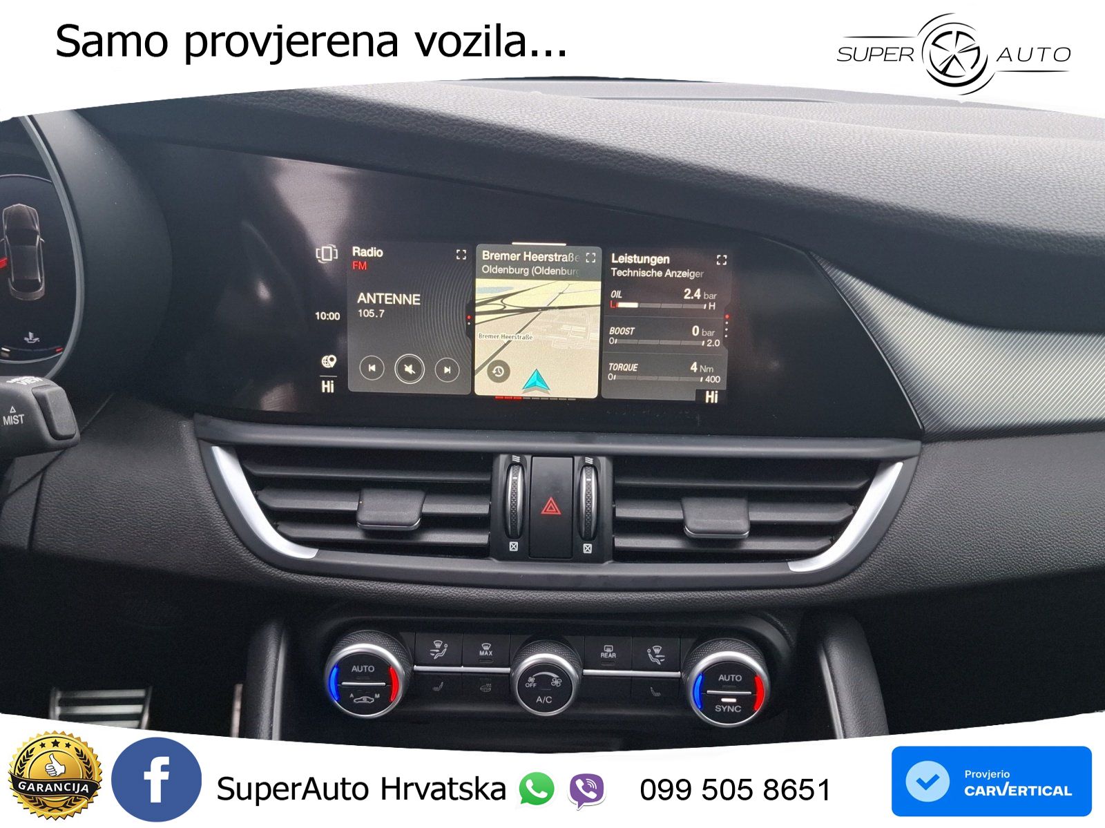 Alfa Romeo Giulia 2.0 Turbo (280 KS) AWD Automatic LED+GR SJED+ACC