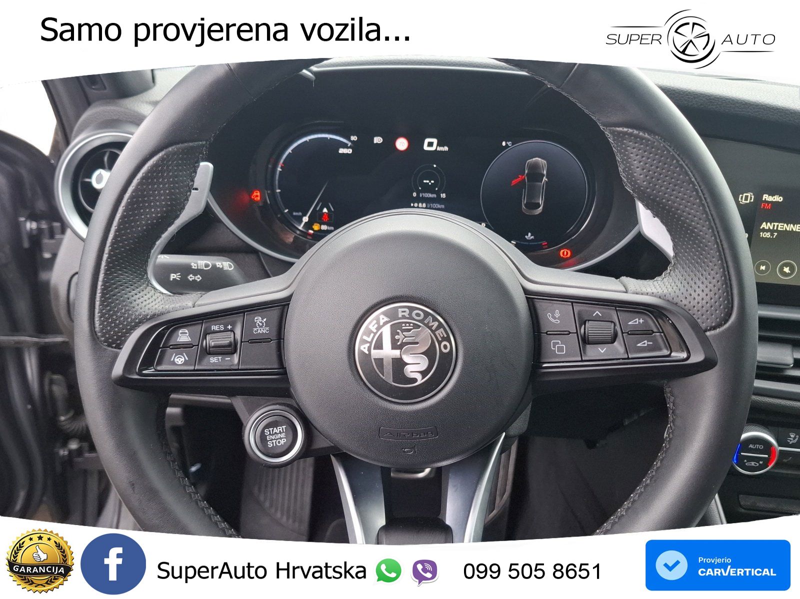 Alfa Romeo Giulia 2.0 Turbo (280 KS) AWD Automatic LED+GR SJED+ACC