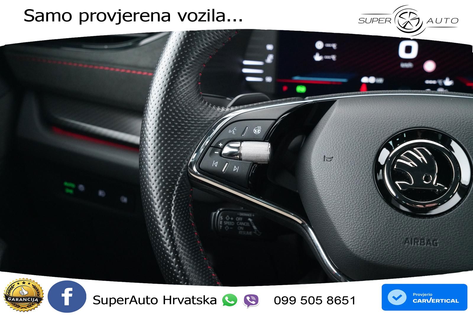 Škoda Octavia Combi RS 2.0 TSI (245 KS) DSG LED+GR SJED+ACC