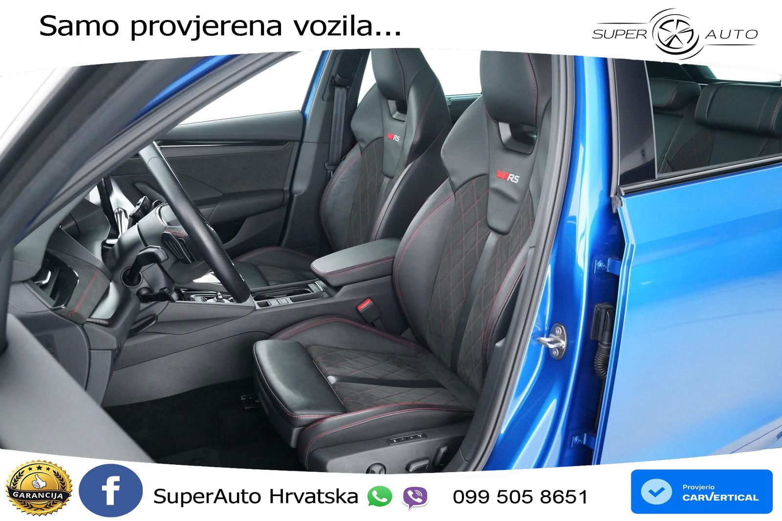 Škoda Octavia Combi RS 2.0 TSI (245 KS) DSG LED+GR SJED+ACC