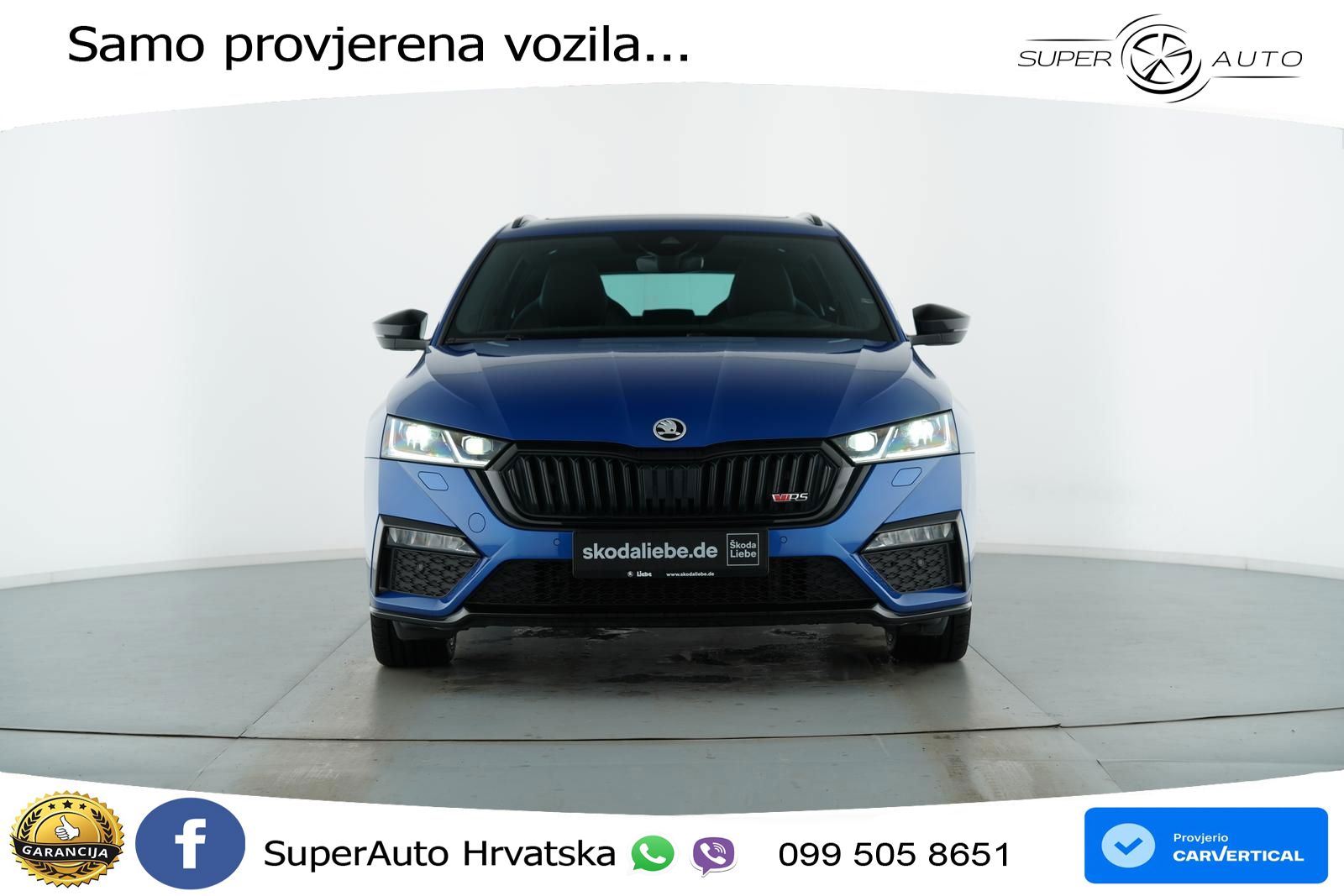 Škoda Octavia Combi RS 2.0 TSI (245 KS) DSG LED+GR SJED+ACC