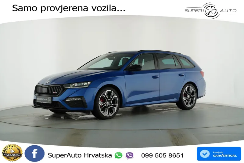 Škoda Octavia Combi RS 2.0 TSI (245 KS) DSG LED+GR SJED+ACC