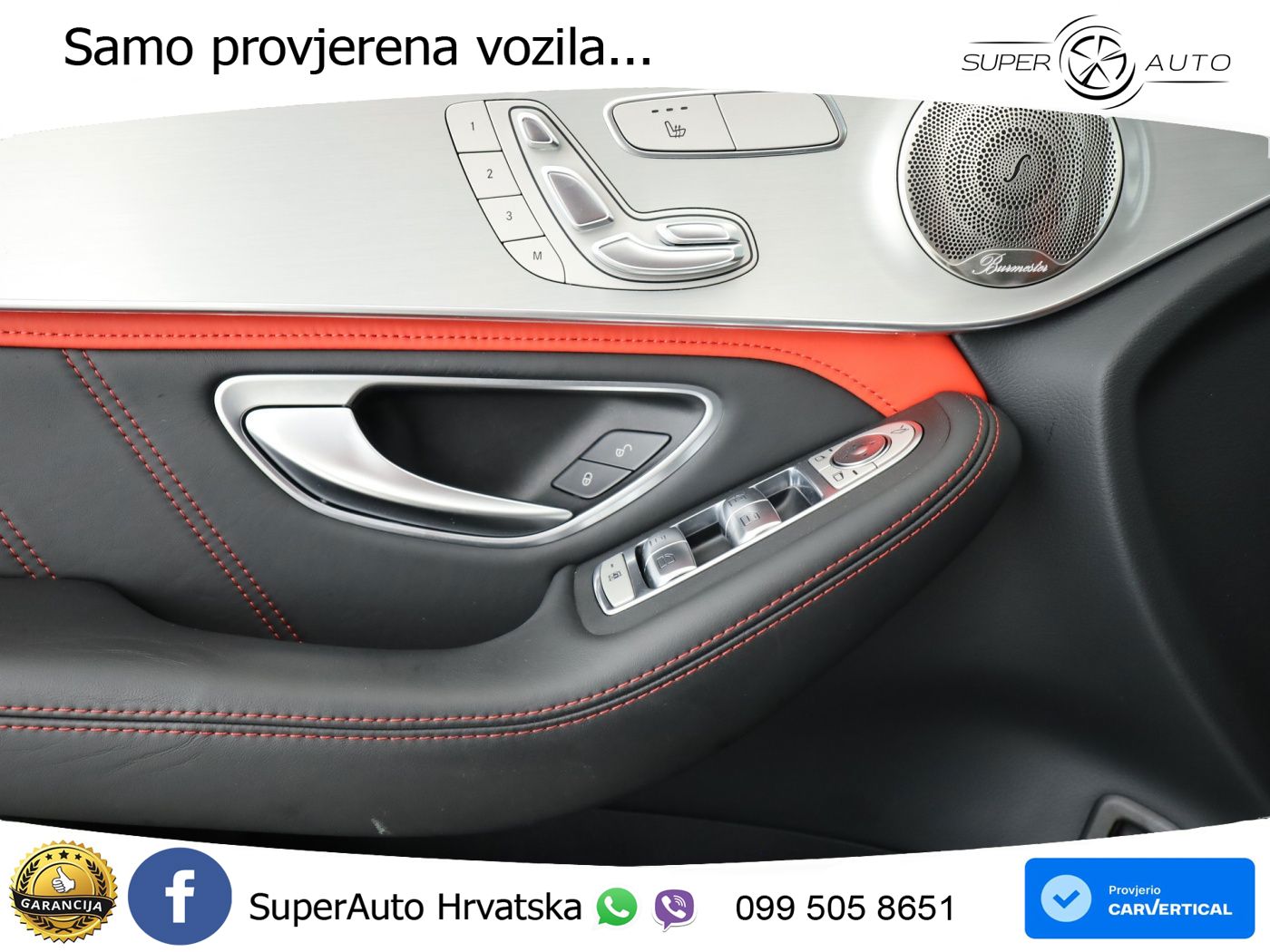Mercedes AMG GLC 63 S V8 (510 KS) 4MATIC+ MCT ZRAČNI+ACC+GR SJED+KAM+PANO