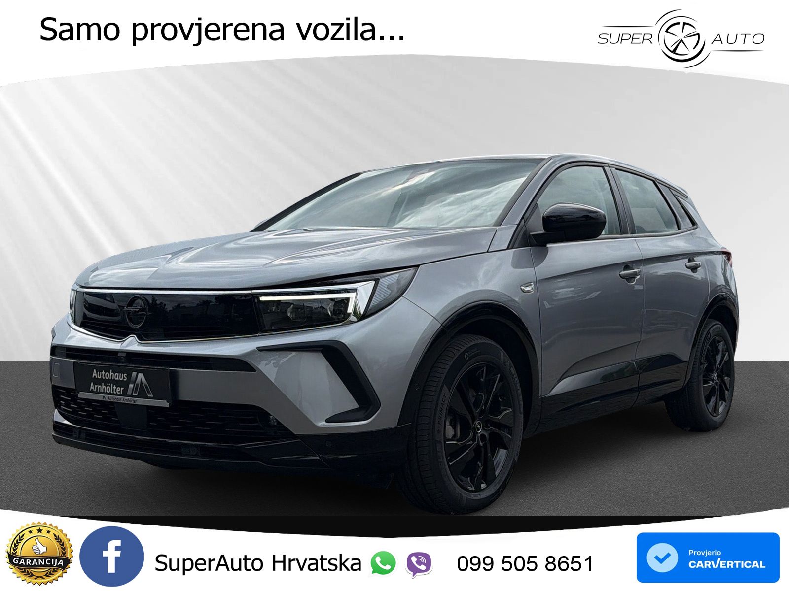 Opel Grandland 1.2 Turbo (136 KS)  e-DCT GS LED+GR SJED+ACC