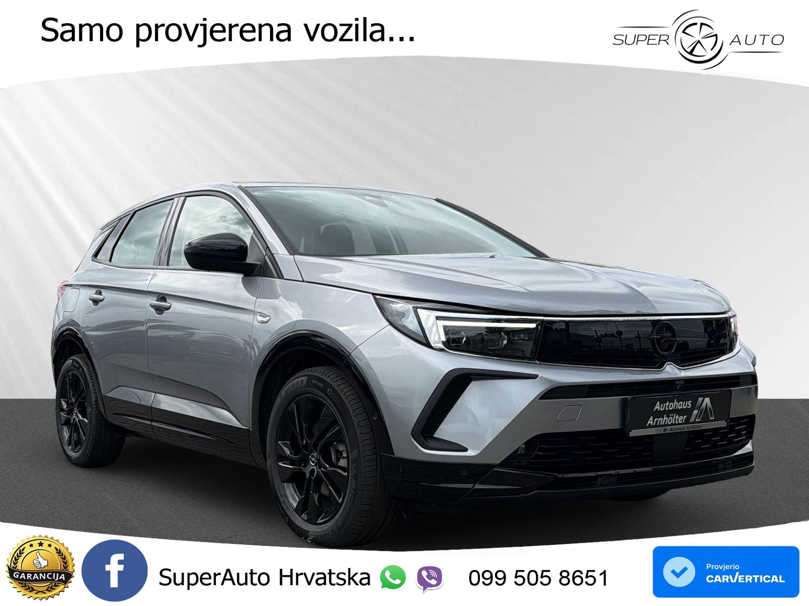 Opel Grandland 1.2 Turbo (136 KS)  e-DCT GS LED+GR SJED+ACC