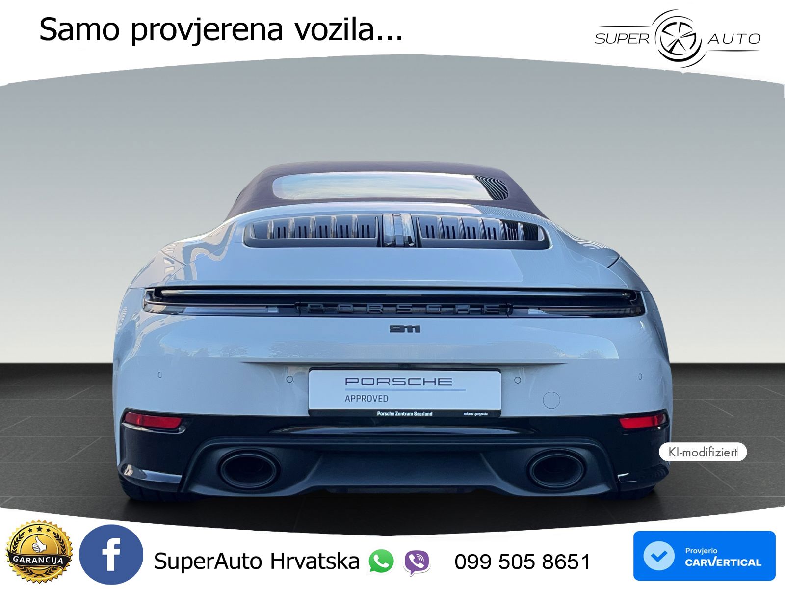 Porsche 911 Carrera GTS Cabriolet 3.0 (480 KS) PDK MATRIX+GR SJED+KAM