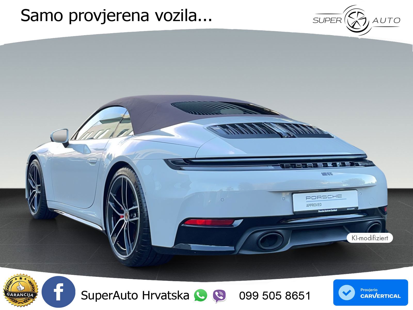 Porsche 911 Carrera GTS Cabriolet 3.0 (480 KS) PDK MATRIX+GR SJED+KAM