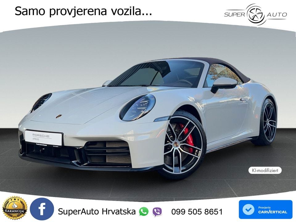 Porsche 911 Carrera GTS Cabriolet 3.0 (480 KS) PDK MATRIX+GR SJED+KAM