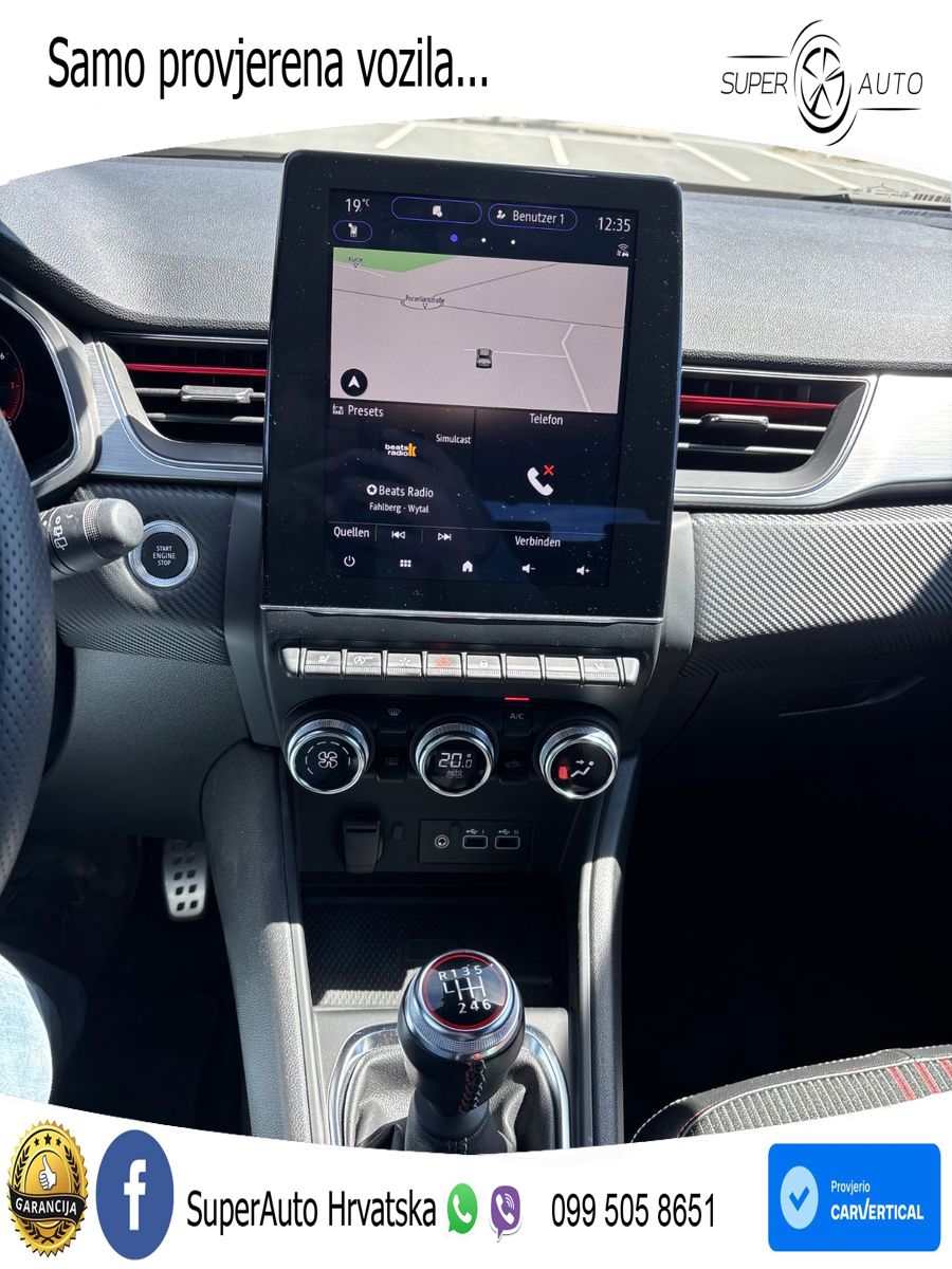 Renault Captur 1.3 TCe (140 KS) R.S. Line LED+GR SJED+ACC