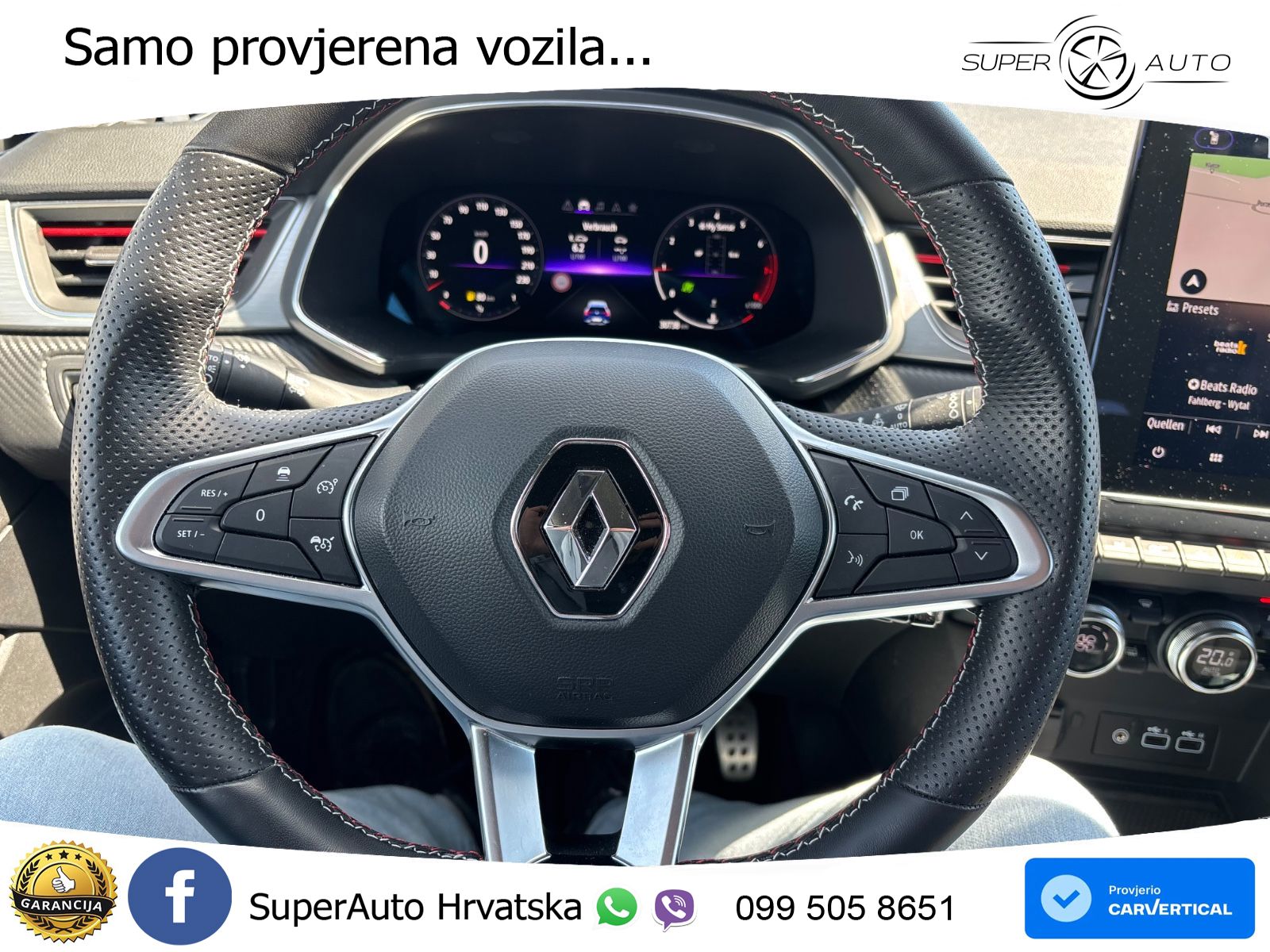 Renault Captur 1.3 TCe (140 KS) R.S. Line LED+GR SJED+ACC