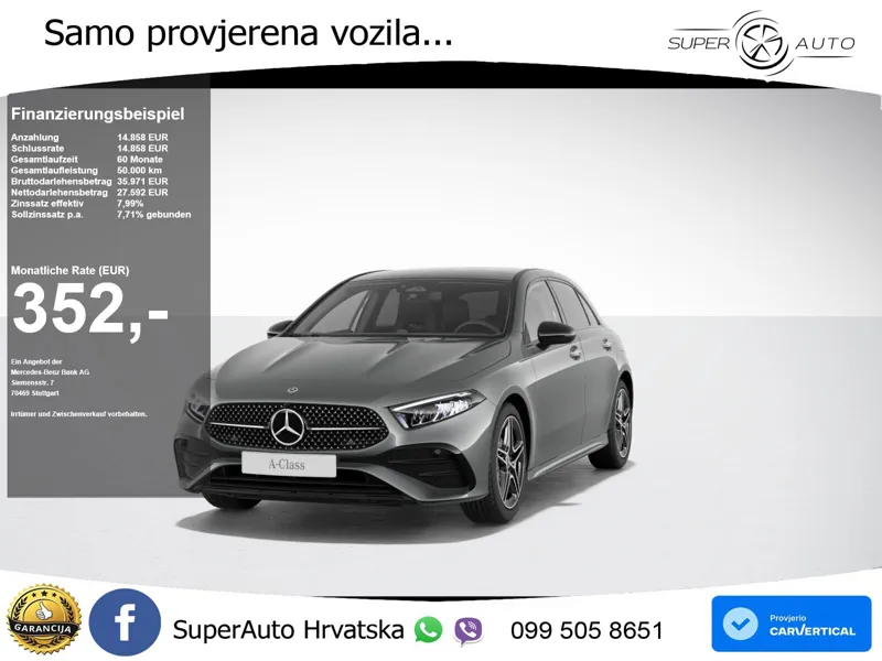 Mercedes-Benz A 200d 8G-DCT AMG