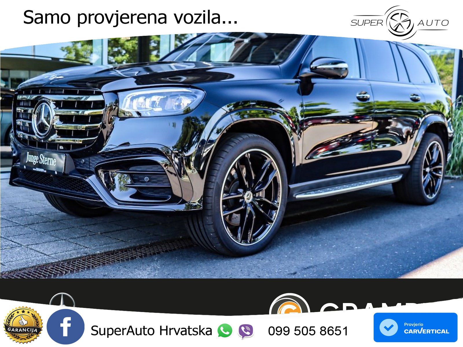 Mercedes-Benz GLS GLS 450 EQ Boost 4MATIC 9G-TRONIC AMG ACC+HEAD+GR SJED+360+PANO