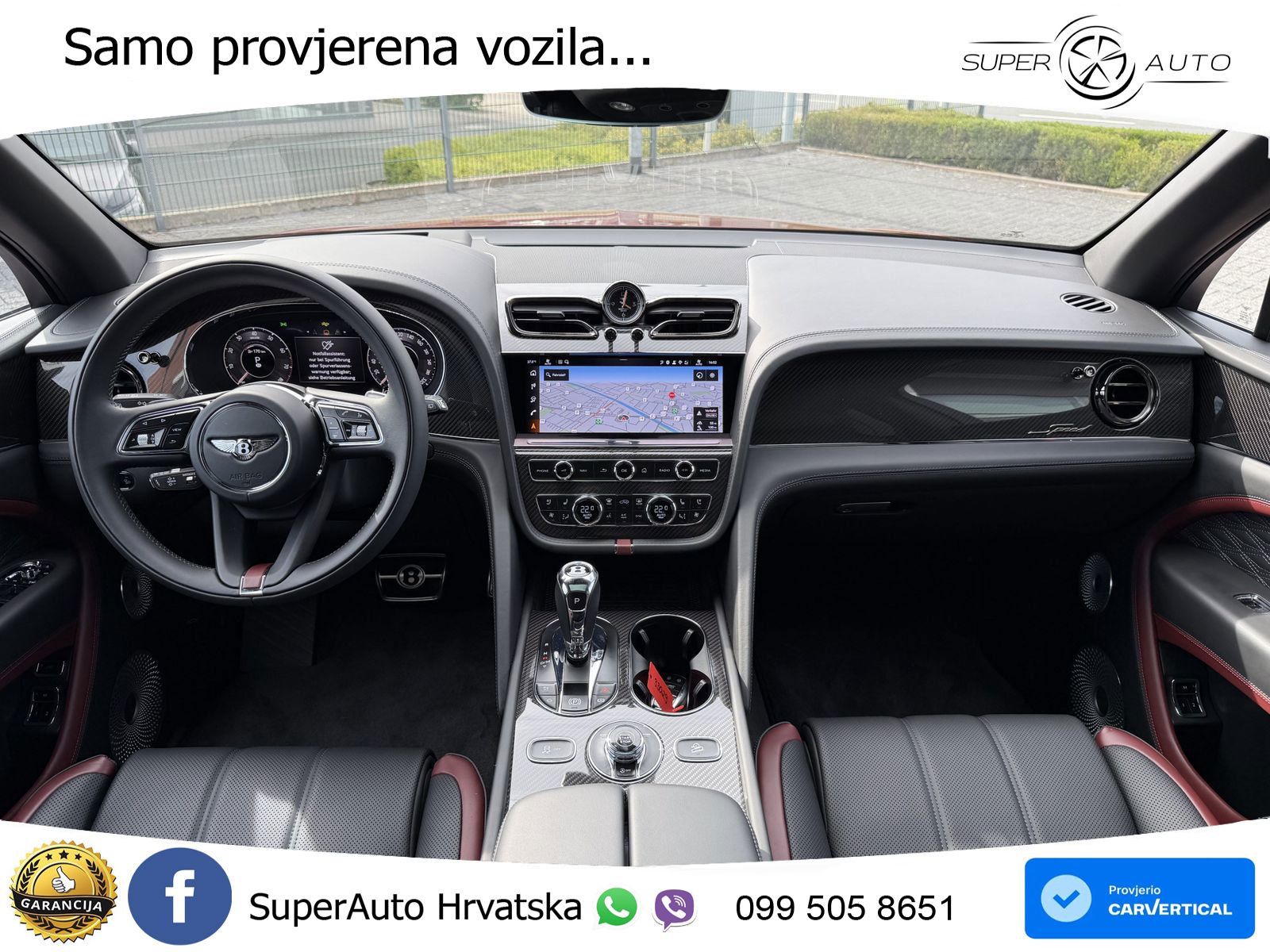 Bentley Bentayga Speed 4.0 V8 (650 KS) AWD Automatic ZRAČNI+ACC+GR SJED+KAM+PANO