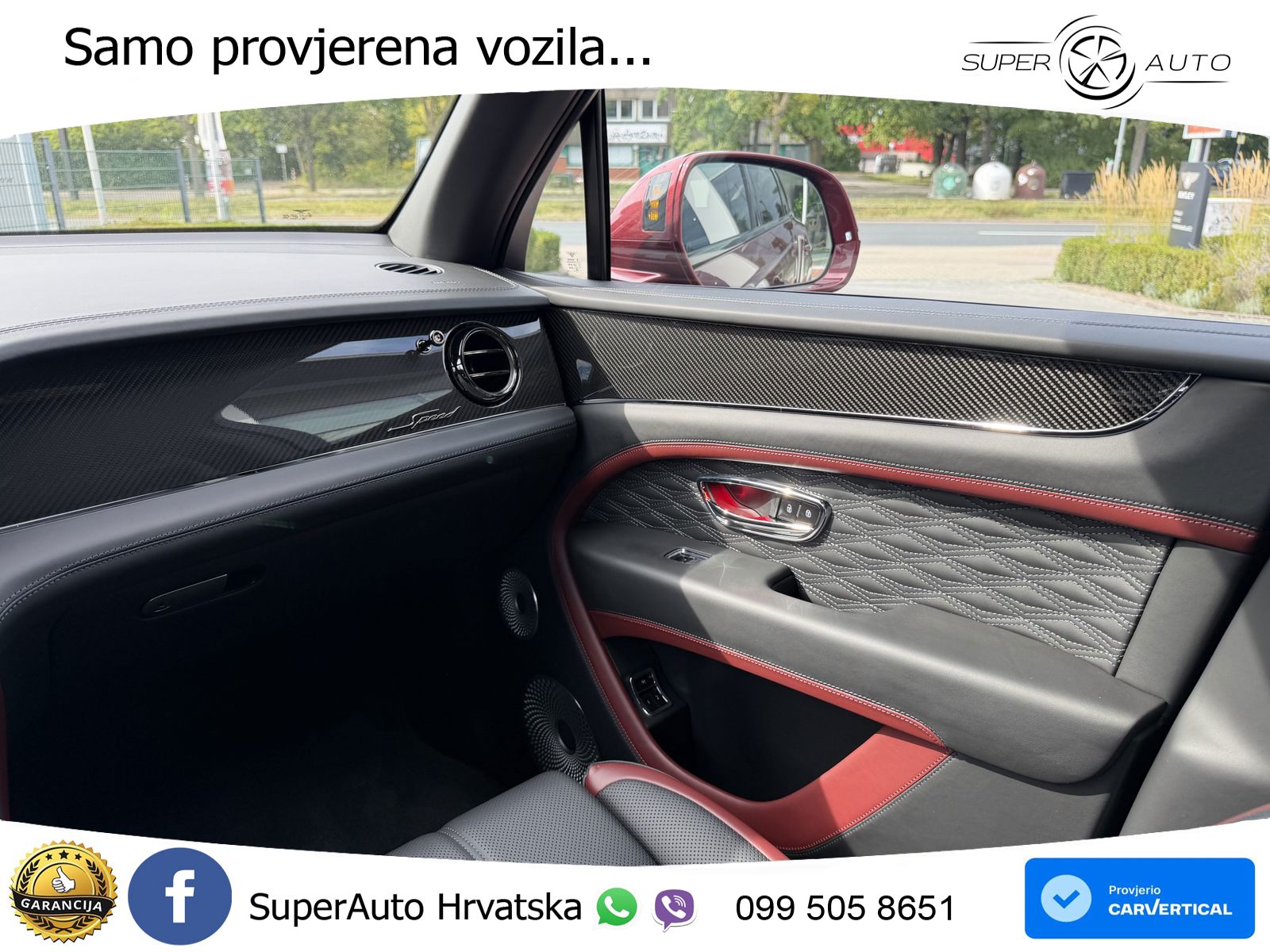 Bentley Bentayga Speed 4.0 V8 (650 KS) AWD Automatic ZRAČNI+ACC+GR SJED+KAM+PANO