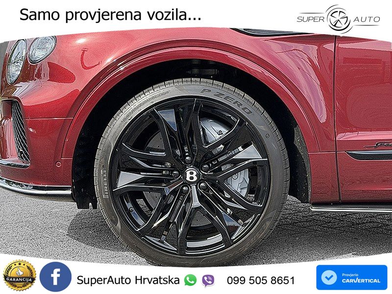 Bentley Bentayga Speed 4.0 V8 (650 KS) AWD Automatic ZRAČNI+ACC+GR SJED+KAM+PANO