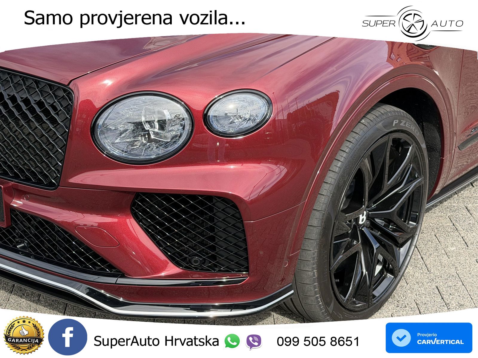 Bentley Bentayga Speed 4.0 V8 (650 KS) AWD Automatic ZRAČNI+ACC+GR SJED+KAM+PANO
