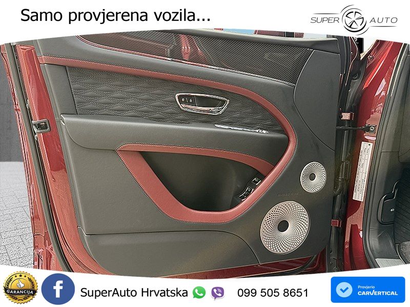 Bentley Bentayga Speed 4.0 V8 (650 KS) AWD Automatic ZRAČNI+ACC+GR SJED+KAM+PANO