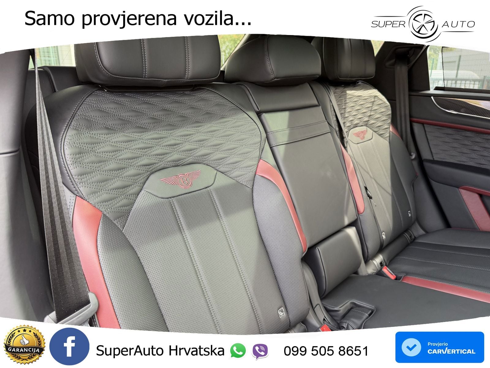 Bentley Bentayga Speed 4.0 V8 (650 KS) AWD Automatic ZRAČNI+ACC+GR SJED+KAM+PANO