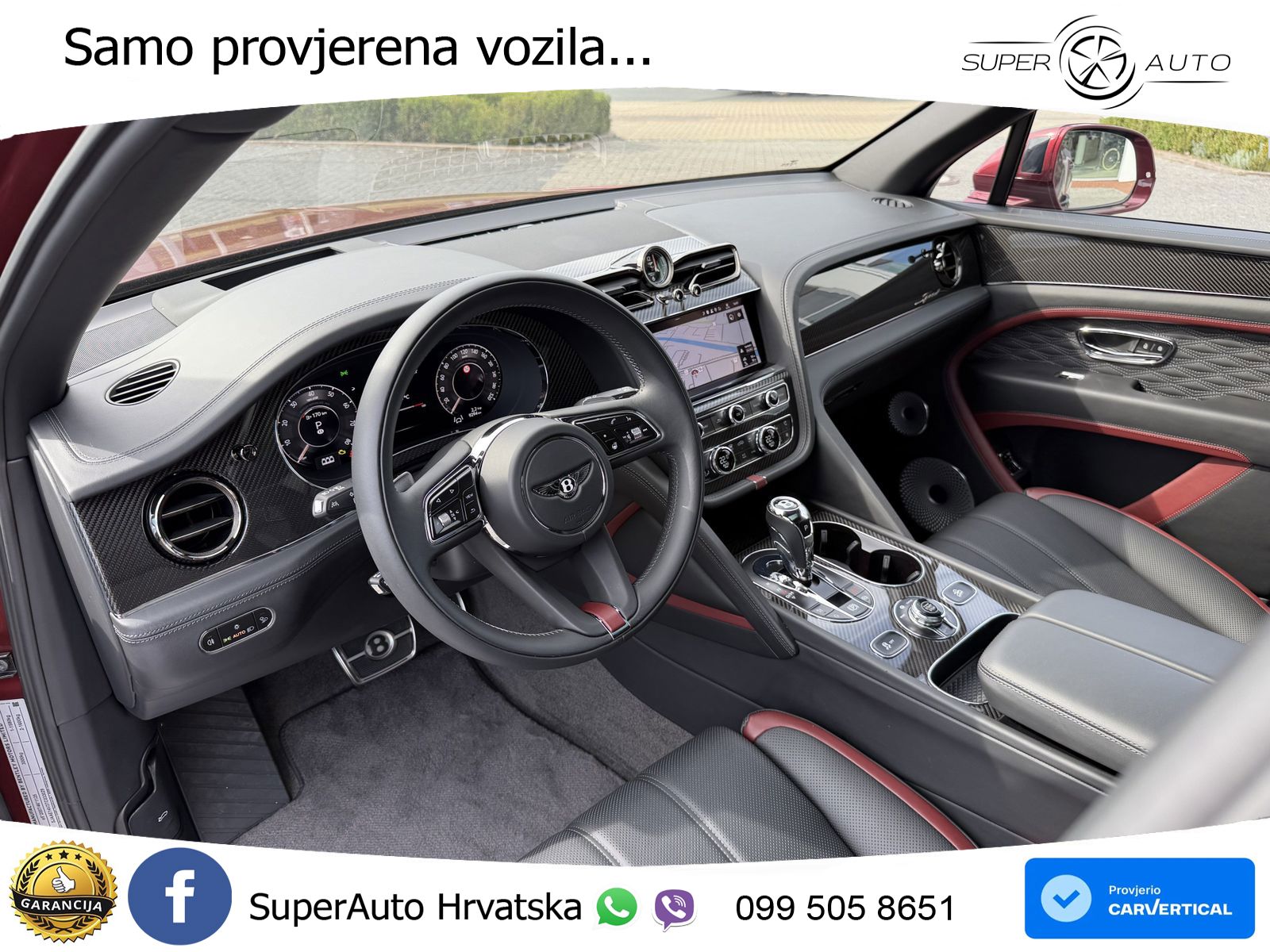 Bentley Bentayga Speed 4.0 V8 (650 KS) AWD Automatic ZRAČNI+ACC+GR SJED+KAM+PANO