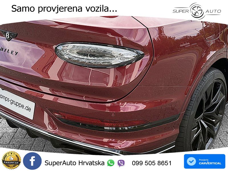 Bentley Bentayga Speed 4.0 V8 (650 KS) AWD Automatic ZRAČNI+ACC+GR SJED+KAM+PANO