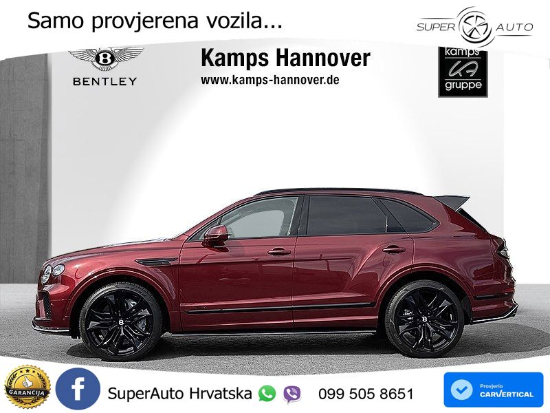 Bentley Bentayga Speed 4.0 V8 (650 KS) AWD Automatic ZRAČNI+ACC+GR SJED+KAM+PANO