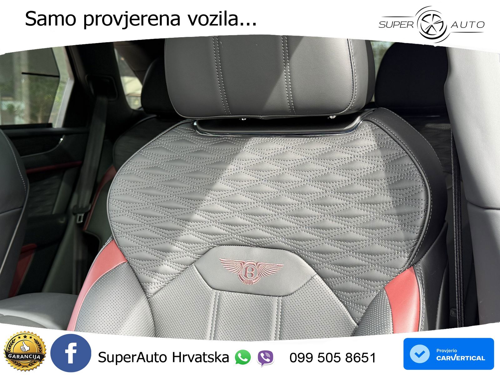 Bentley Bentayga Speed 4.0 V8 (650 KS) AWD Automatic ZRAČNI+ACC+GR SJED+KAM+PANO