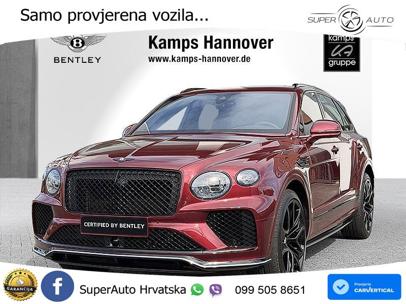 Bentley Bentayga Speed 4.0 V8 (650 KS) AWD Automatic ZRAČNI+ACC+GR SJED+KAM+PANO