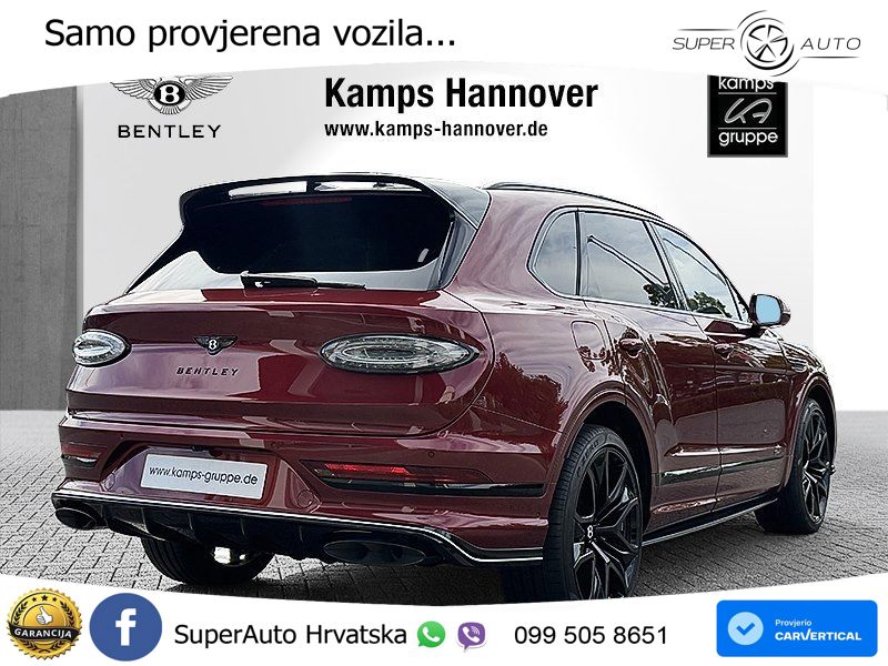 Bentley Bentayga Speed 4.0 V8 (650 KS) AWD Automatic ZRAČNI+ACC+GR SJED+KAM+PANO