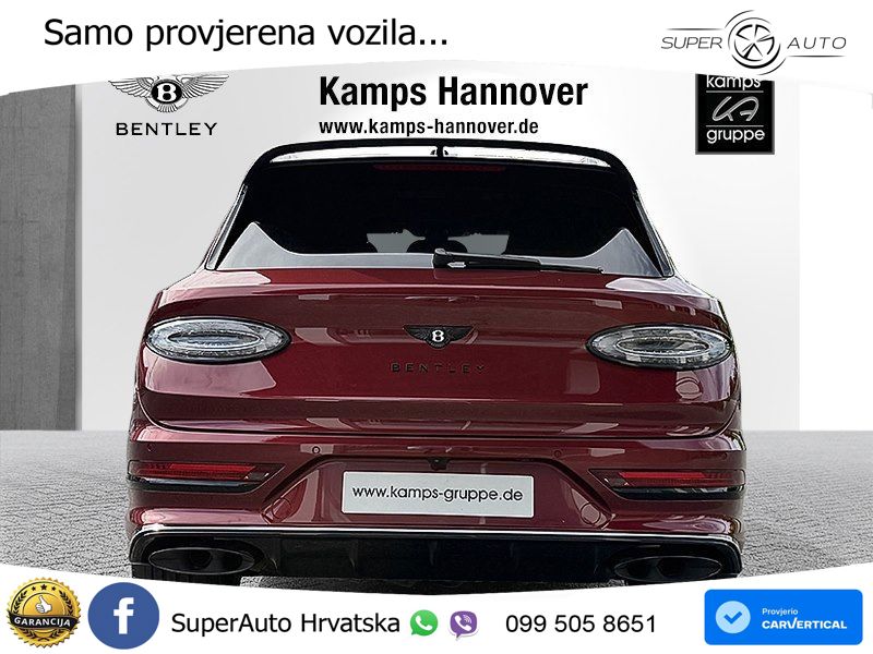 Bentley Bentayga Speed 4.0 V8 (650 KS) AWD Automatic ZRAČNI+ACC+GR SJED+KAM+PANO