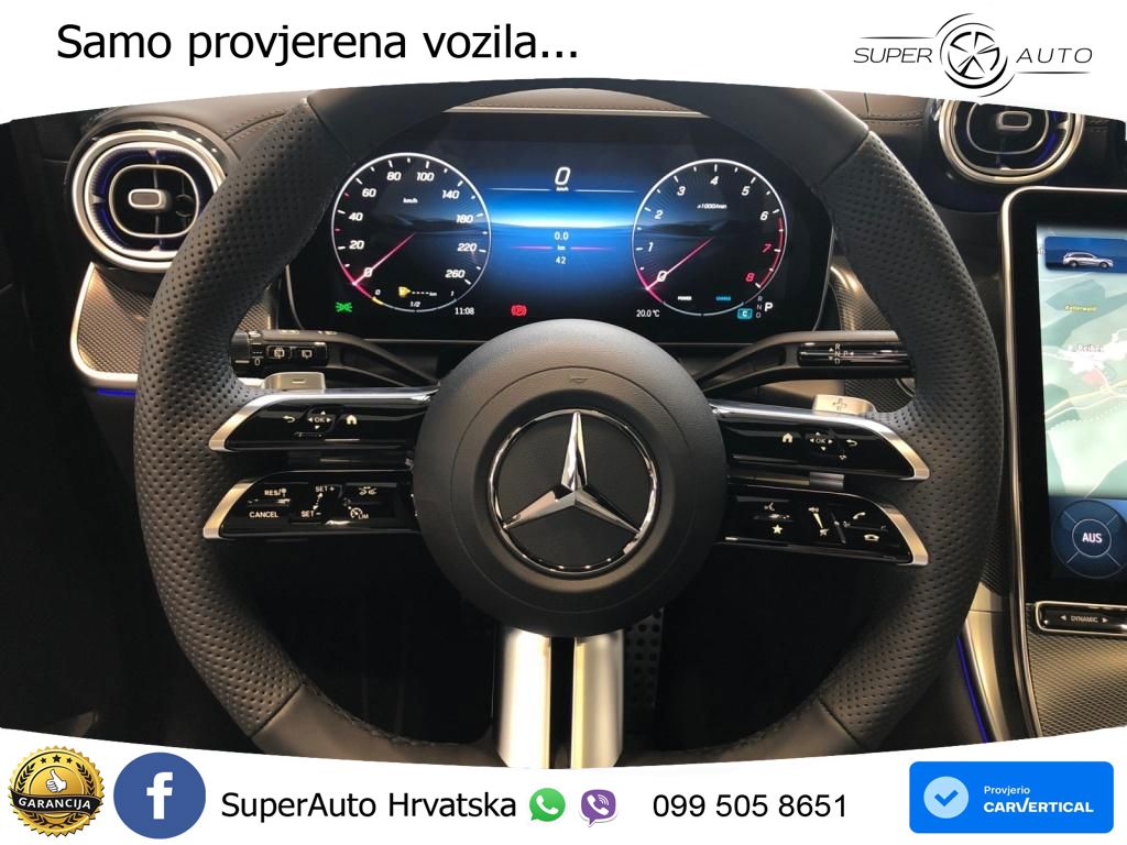 Mercedes GLC 200 (204 KS) 4MATIC 9G-TRONIC AMG ACC+GR SJED+360+PANO