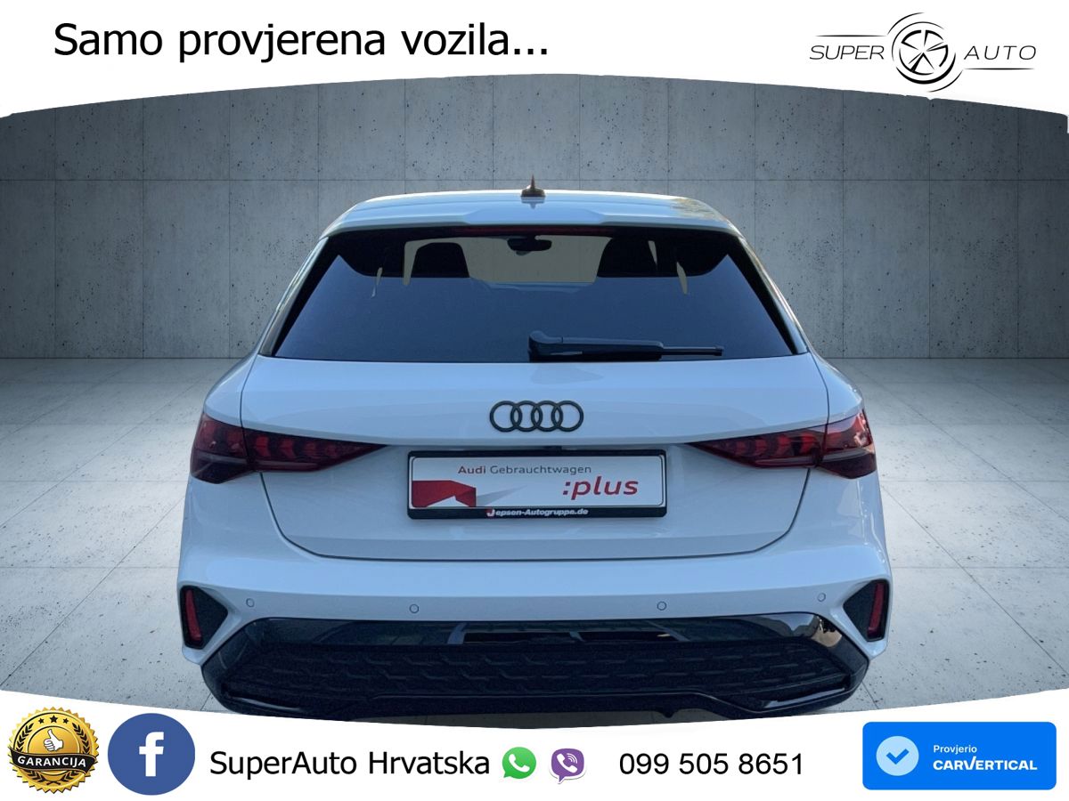 Audi A3 45 TFSIe (272 KS) S tronic S line MATRIX+GR SJED+KAM