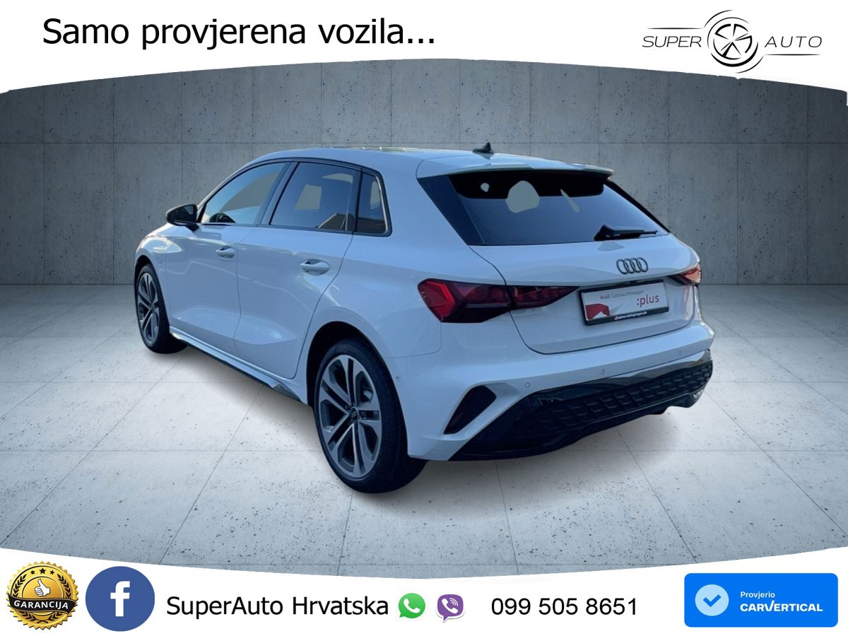 Audi A3 45 TFSIe (272 KS) S tronic S line MATRIX+GR SJED+KAM