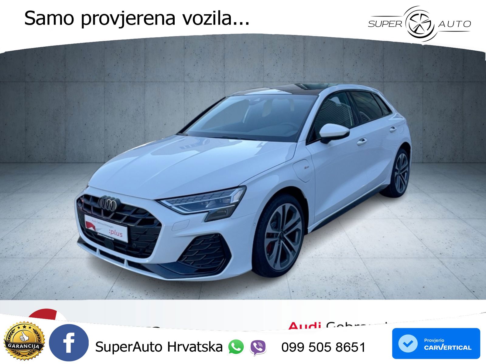 Audi A3 45 TFSIe (272 KS) S tronic S line MATRIX+GR SJED+KAM