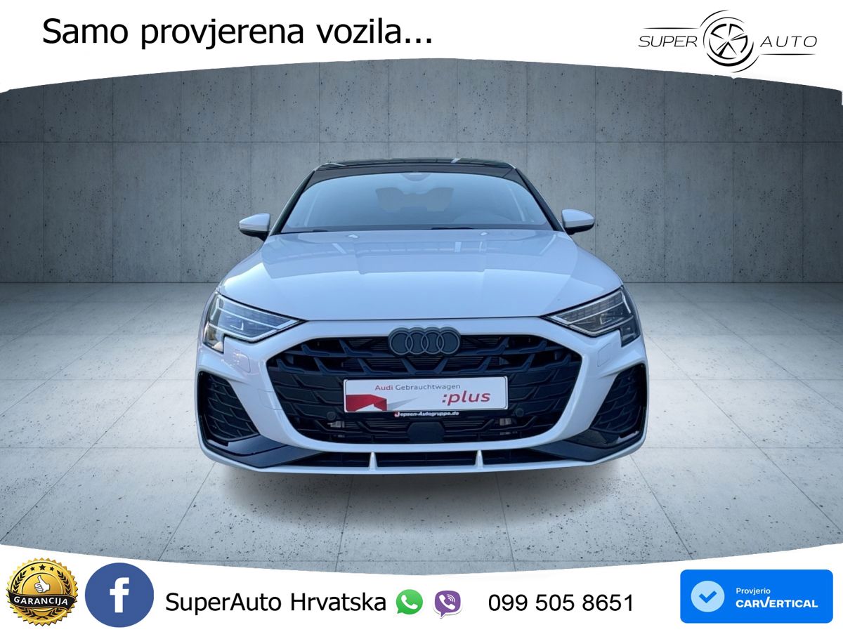 Audi A3 45 TFSIe (272 KS) S tronic S line MATRIX+GR SJED+KAM