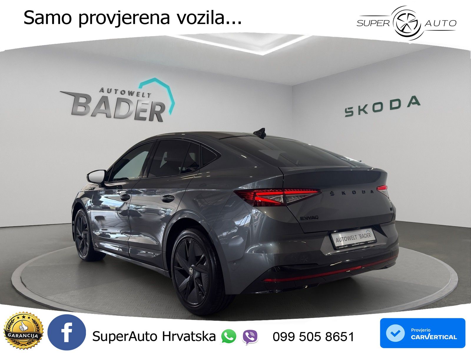 Škoda Enyaq Coupe iV RS 82 kWh (299 KS) AWD Lounge LED+GR SJED+ACC