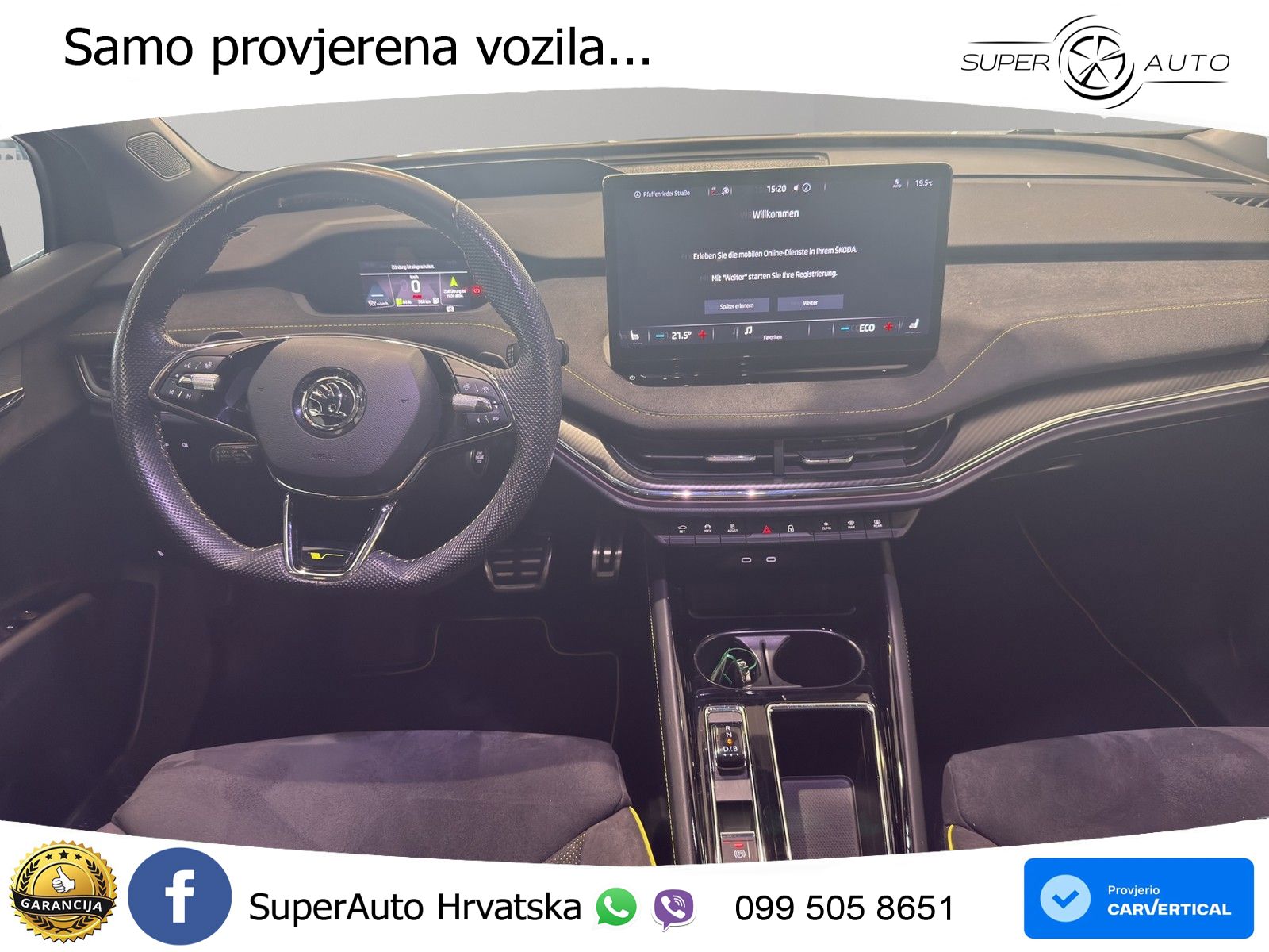 Škoda Enyaq Coupe iV RS 82 kWh (299 KS) AWD Lounge LED+GR SJED+ACC