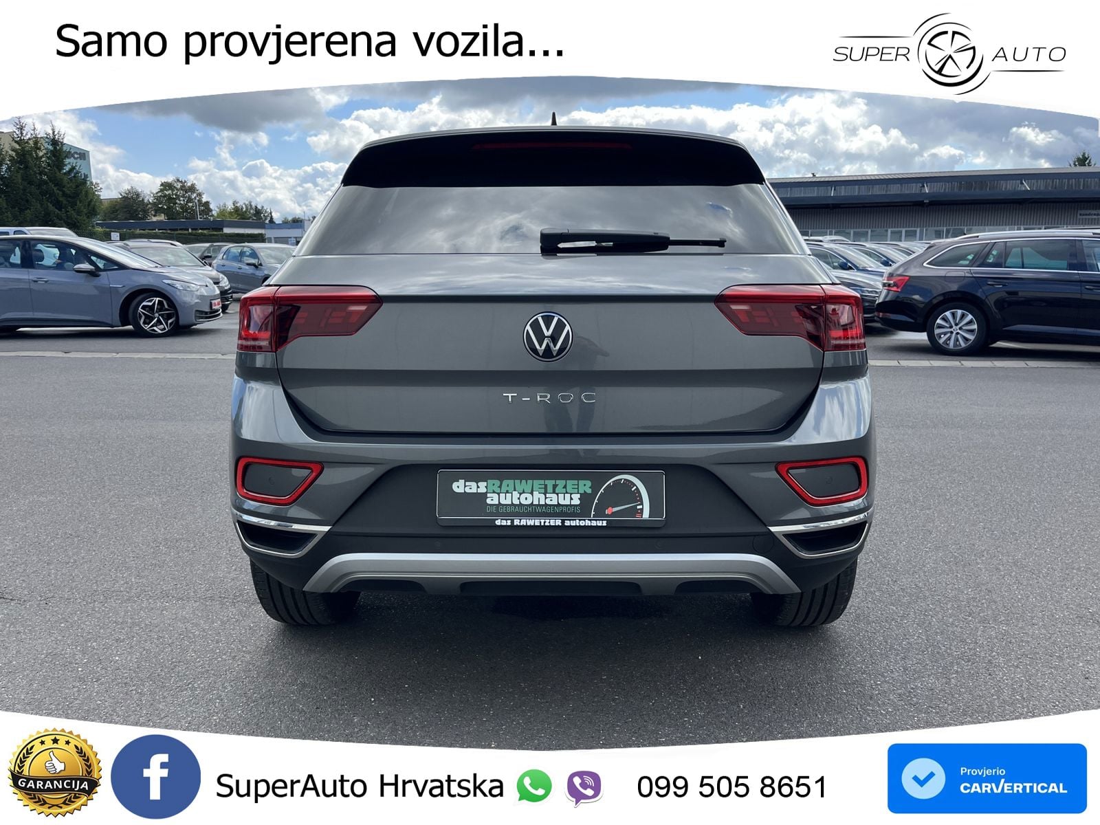 Volkswagen T-Roc 1.5 TSI (150 KS) DSG LED+GR SJED+ACC