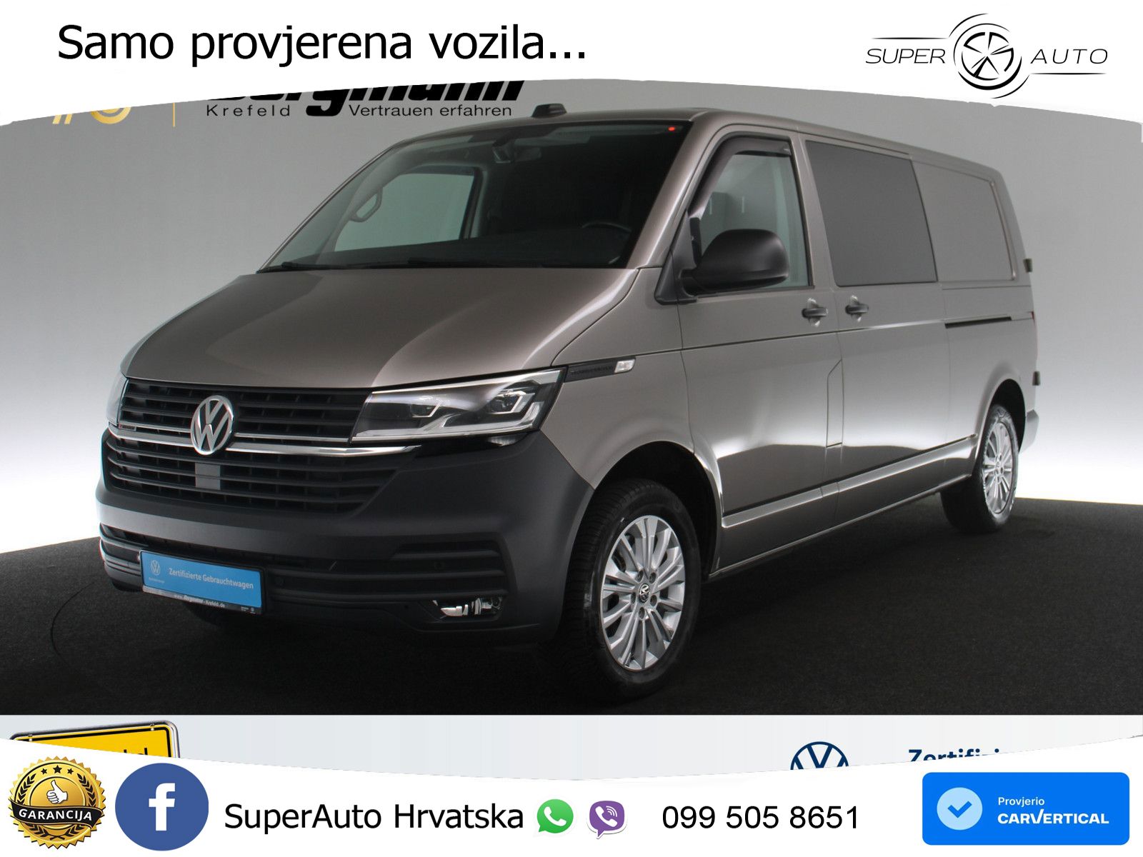 Volkswagen T6.1 Transporter Kasten 2.0 TDI PLUS 4M lang Tre 150 KS