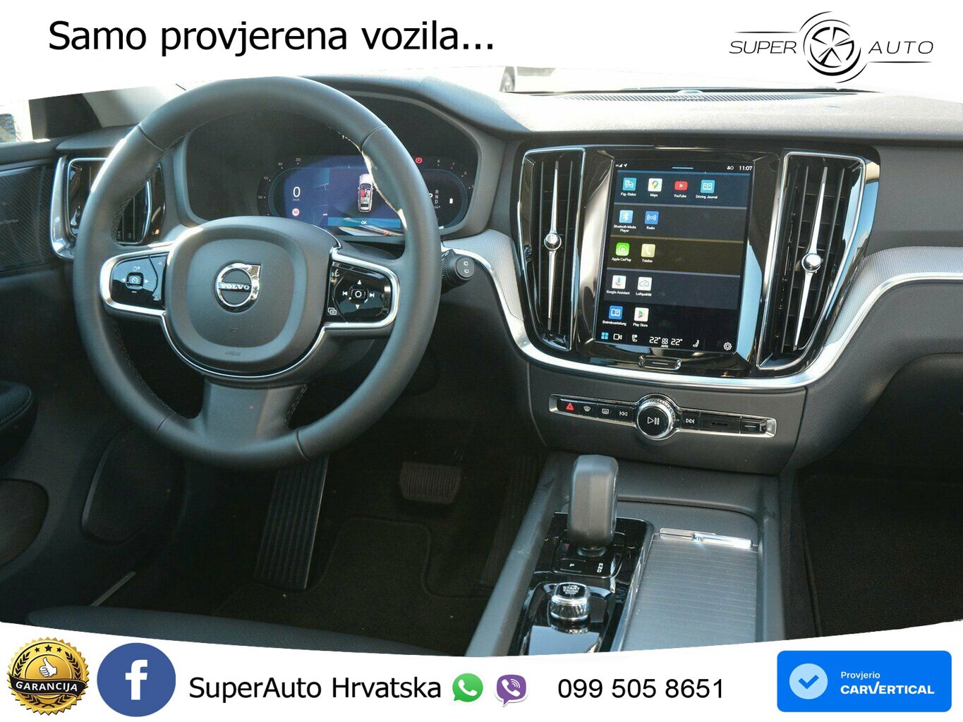Volvo V60 2.0 B4 Benzin DCT LED+GR SJED+ACC