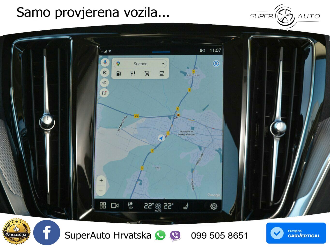 Volvo V60 2.0 B4 Benzin DCT LED+GR SJED+ACC