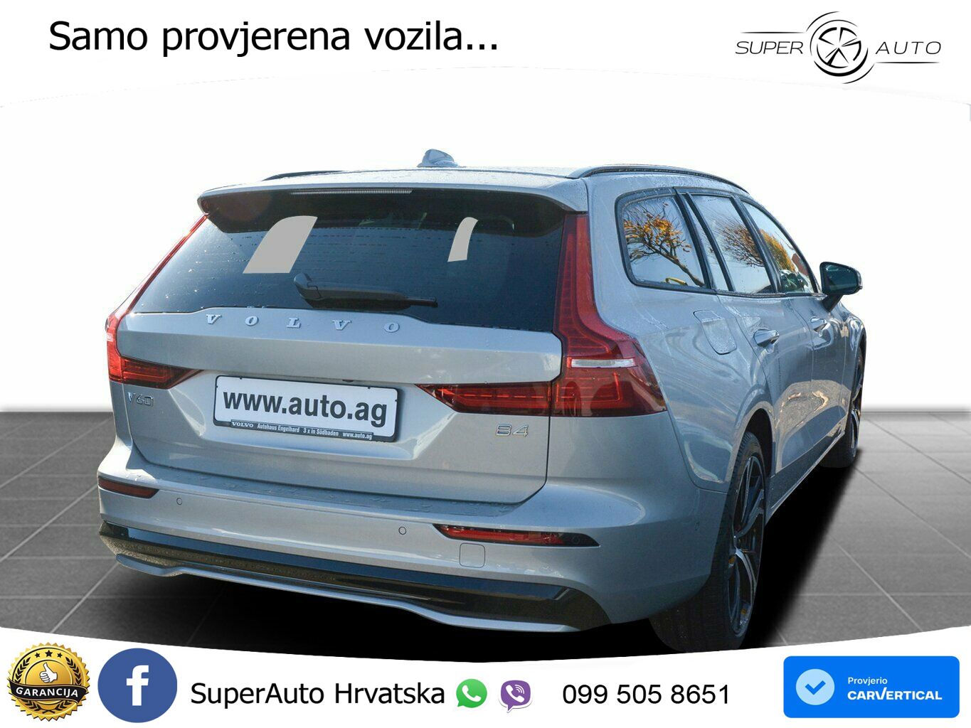 Volvo V60 2.0 B4 Benzin DCT LED+GR SJED+ACC